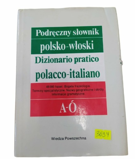 Zdjęcie oferty: Słownik polsko- włoski 48 000 haseł 