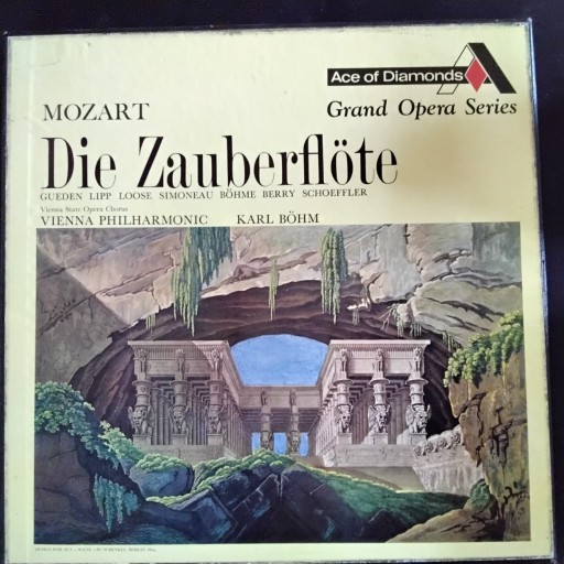 Zdjęcie oferty: W.A. Mozart - Die  Zauberflote (box 3LP) EX/EX