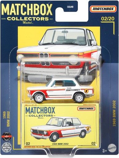 Zdjęcie oferty: Matchbox Collectors 2021 #02 1969 BMW 2002