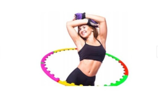 Zdjęcie oferty: HULA HOOP z wypustkami FITNESS Gimnastyka Masaż