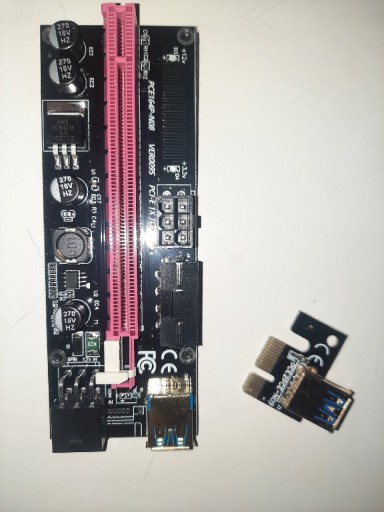 Zdjęcie oferty: Riser PCE164P-N08 Sata Usb Pci-e 6-PIN