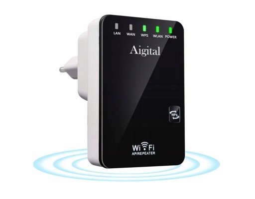 Zdjęcie oferty: Wzmacniacz sygnału Repeater Wi-Fi Aigital 0312