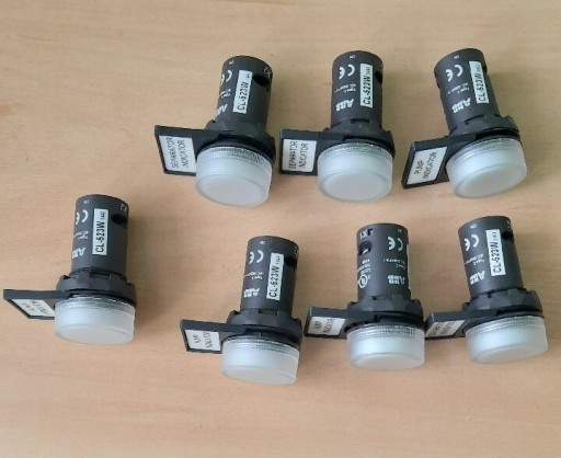 Zdjęcie oferty: Lampka kontrolna ABB CL-523W diodą LED biała #1