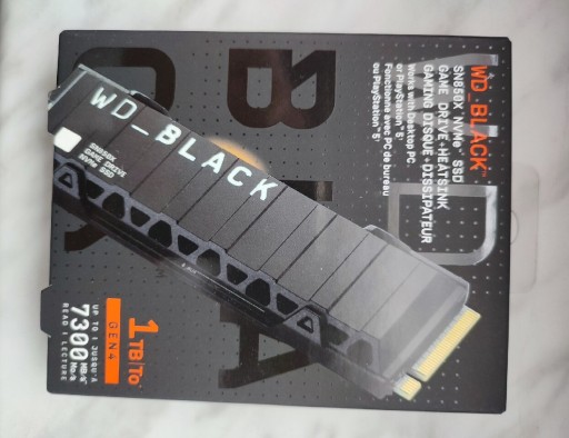 Zdjęcie oferty: Dysk SSD WD Black SN850X 1TB. M.2 NVMe PCIe 4.0 x4