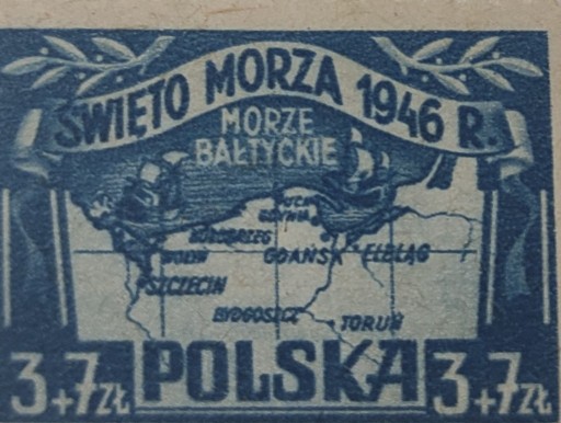 Zdjęcie oferty: Sprzedam znaczek z Polski z 1946 roku