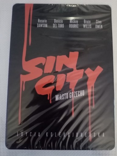 Zdjęcie oferty: Sin City Miasto Grzechu Metal Box DVD 