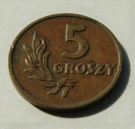 Zdjęcie oferty: 5 groszy 1949 Stan!!!