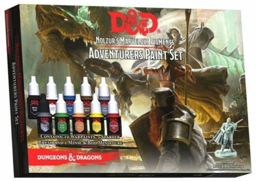 Zdjęcie oferty: Nolzur's Adventurers Paint Set Farby Baldur's Gate