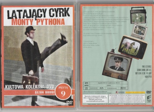 Zdjęcie oferty: Latający cyrk Monty Pythona sezon 2 płyta 9 DVD