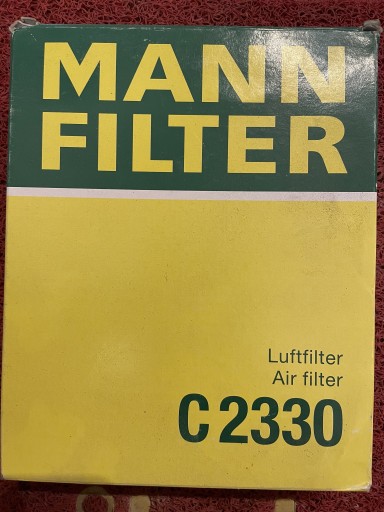 Zdjęcie oferty: Filtr Mann Filter C 2330