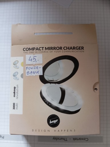 Zdjęcie oferty: Powerbank Beeyo Mirror 3000 mAh