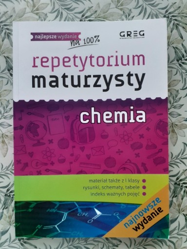 Zdjęcie oferty: Repetytorium maturzysty/GREG/ Chemia