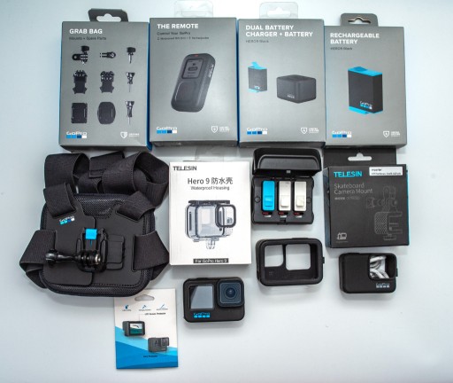 Zdjęcie oferty: MEGA ZESTAW GoPro Hero 10 + gratis kamera 360 RICOH THETA S