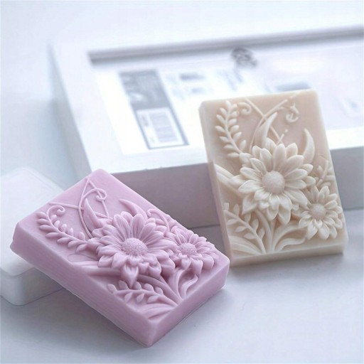Zdjęcie oferty: Naturalne mydło wzór kwiaty różne kolory i zapachy