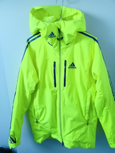 Zdjęcie oferty: Kurtka adidas narciarska S/M 36-38 żółta neonowa 