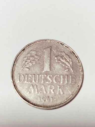 Zdjęcie oferty: MONETA RFN Niemcy 1 Deutsche Mark marka 1961