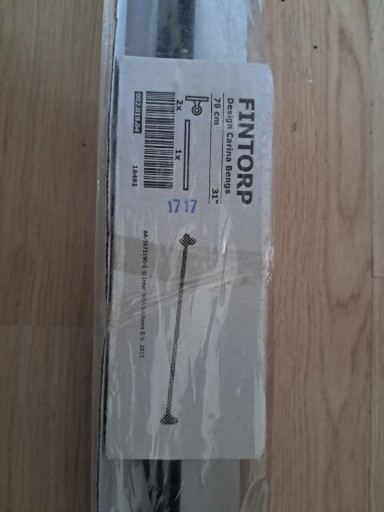 Zdjęcie oferty: Uchwyt czarny reling Fintorp Ikea