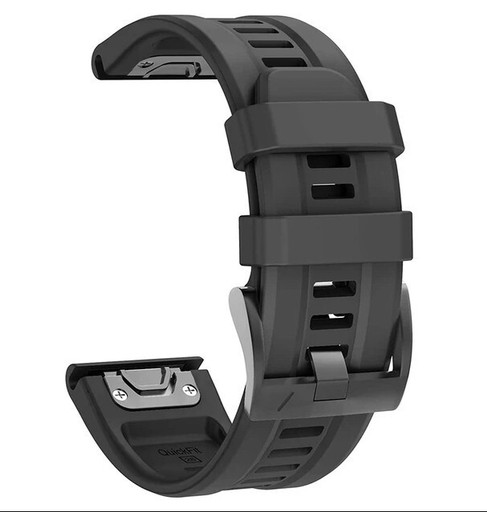 Zdjęcie oferty: Silikonowy pasek do zegarka Garmin 26mm (czarny)