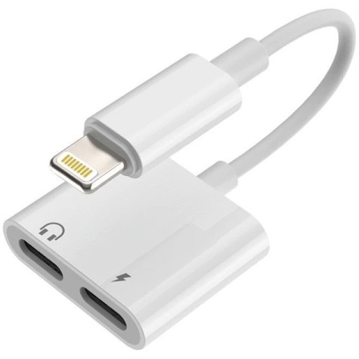 Zdjęcie oferty: Adapter 2 w 1 do iPhone 