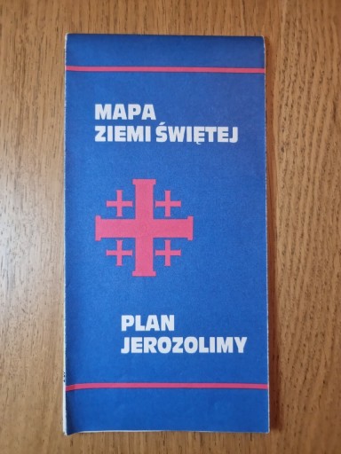 Zdjęcie oferty: Mapa Ziemi Świętej Plan Jerozolimy CH