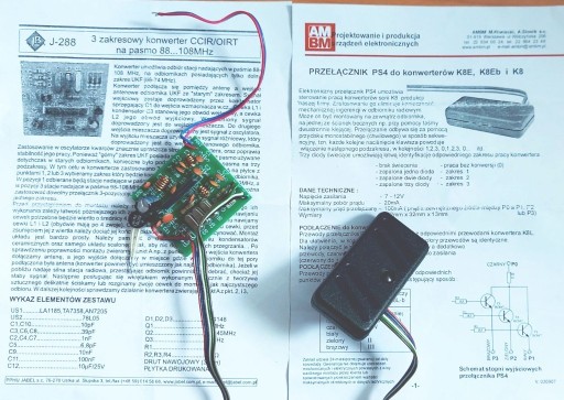 Zdjęcie oferty: konwerter radiowy 108-74 - CCIR/OIRTJ28 +PS4