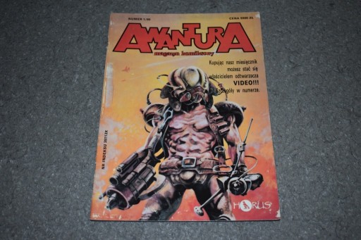 Zdjęcie oferty: Awantura 1/90 magazyn komiksowy czasopismo 1990