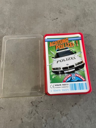 Zdjęcie oferty: Karty samochodowe Super Trumpf Achtung Polizei