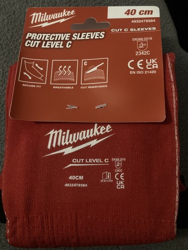 Zdjęcie oferty: Rękawy ochronne Milwaukee 40 cm poz C