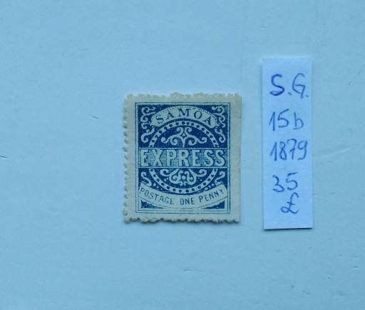 Zdjęcie oferty: Kolonie angielskie SAMOA  1877-1879