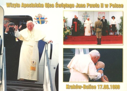 Zdjęcie oferty: Jan Paweł II - Papież JP II - Kraków 1999r