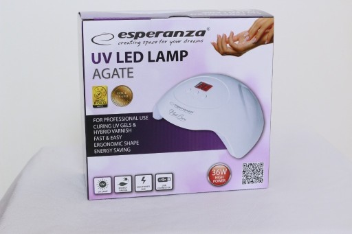 Zdjęcie oferty: Lampa UV LED nails Esperanza 36W Agate