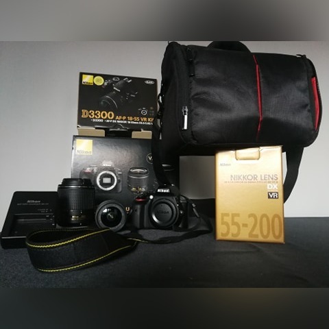 Zdjęcie oferty: Nikon D3300 Double Zoom VR Kit! 2 OBIEKTYWY!!