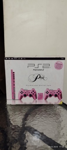 Zdjęcie oferty: PlayStation 2 pink zestaw PS2 różowe 
