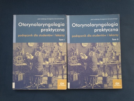 Zdjęcie oferty: Otorynolaryngologia praktyczna podręcznik t. 1-2