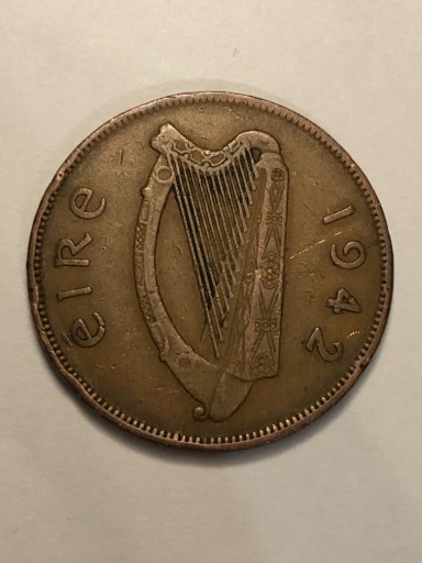 Zdjęcie oferty: Irlandia 1 pens 1942