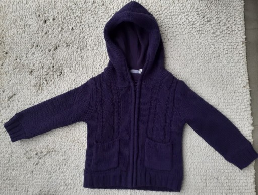 Zdjęcie oferty: Bluza Polar Kaptur Rozmiar 86/92 Wiek 12-24 mies 