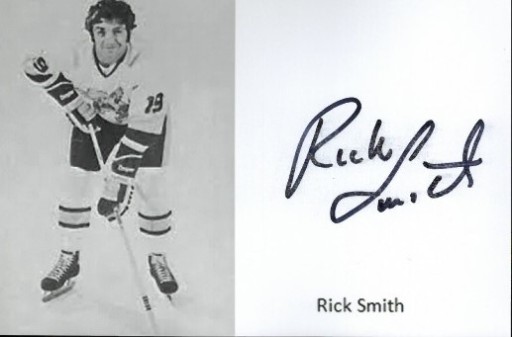 Zdjęcie oferty: Smith Rick mistrz NHL autograf