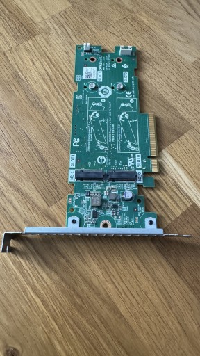 Zdjęcie oferty: Adapter PCI-e na 2x M.2 Dell 07HYY4