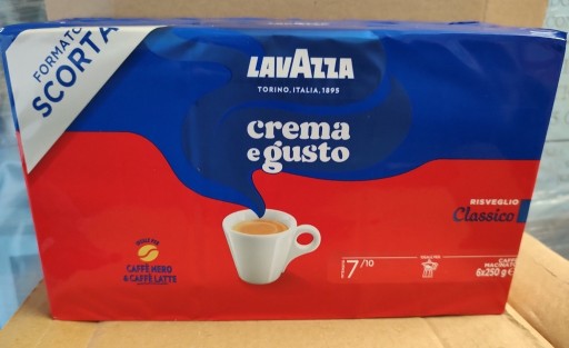 Zdjęcie oferty: Lavazza Crema e Gusto Classico 250g kawa mielona 