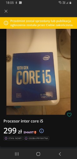 Zdjęcie oferty: Chlodzenie do processora core i5 okazja
