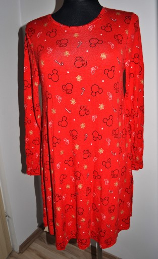 Zdjęcie oferty: 9^ disney świąteczna sukienka z dzianiny myszka Minnie 40/42