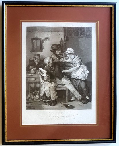 Zdjęcie oferty: Paul-Léon Jazet (1848–1918), piękna duża mezzotint