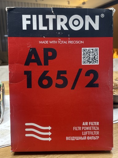 Zdjęcie oferty: Filtr powietrza Filtron AP 165/2 Volvo S60 V70 NEW