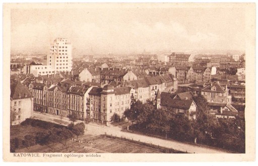 Zdjęcie oferty: KATOWICE. Fragment ogólnego widoku- 1935