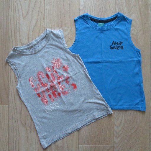 Zdjęcie oferty: 2x bluzka t-shirt top_110/116 