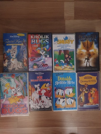 Zdjęcie oferty: Bajki na kasetach vhs UNIKATY