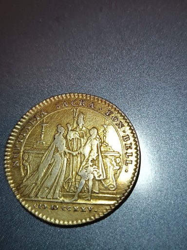 Zdjęcie oferty: Medal Maria Leszczyńska i Ludwik XV