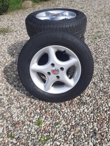 Zdjęcie oferty: Alufelgi z oponami Borbet 165/70r13 wielosezon opel vw seat toyota