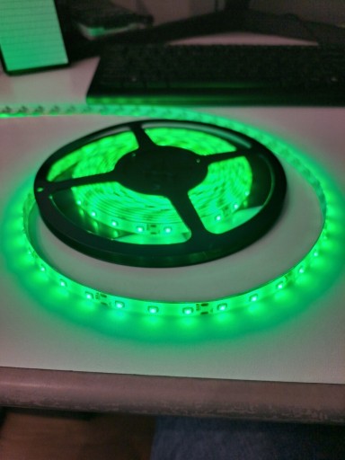 Zdjęcie oferty: Taśma led 3528 60/m 4,8W/m 5 metrów 24W IP65