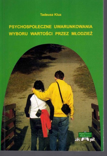 Zdjęcie oferty: Psychospołeczne uwarunkowania wyboru wartości